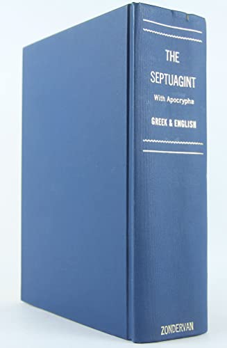 Stock image for The Septuagint and Apocrypha in Greek and English for sale by Better World Books