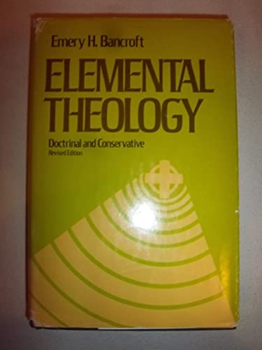 Beispielbild fr Elemental Theology zum Verkauf von Regent College Bookstore