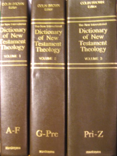 9780310219002: the-new-international-dictionary-of-new-testament-theology-vol-2