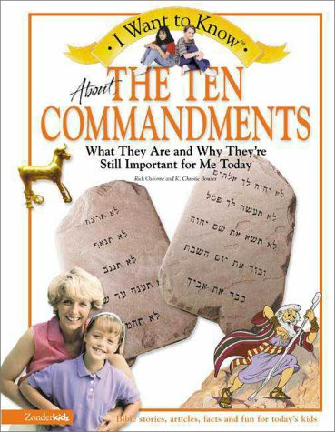 Beispielbild fr I Want to Know About the Ten Commandments zum Verkauf von Wonder Book