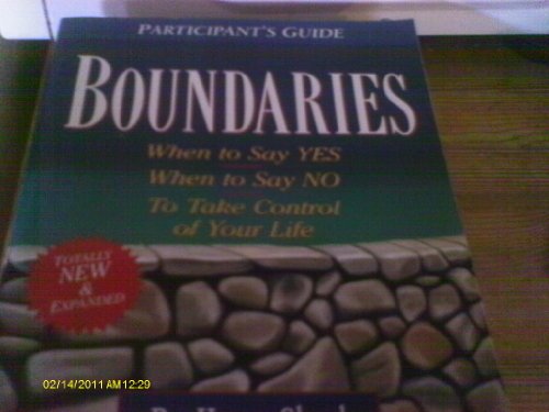 9780310224532: Boundaries Participant's Guide