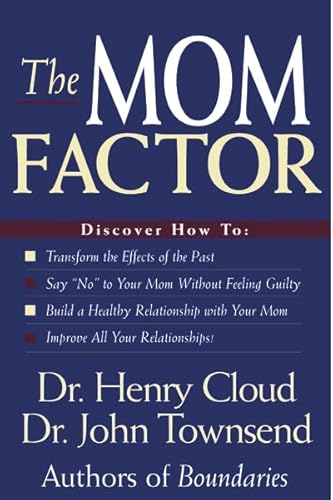 Beispielbild fr The Mom Factor : Discover How To: - Transform the Effects of the Past - Say No to Your Mom Without Feeling Guilty - Build a Healthy Relationship with Your Mom - Improve All Your Relationships! zum Verkauf von Better World Books