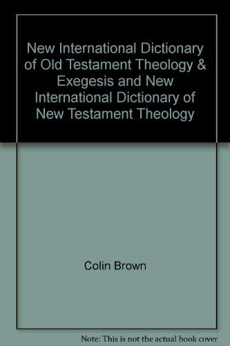 9780310227250: Title: New International Dictionary of Old Testament Theo