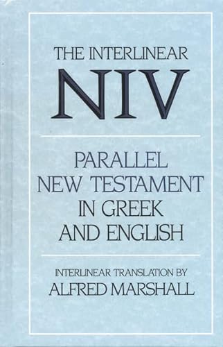 9780310227632: The Interlinear Niv Parallel New Testament in Greek and English: The Nestle Greek Text With a Literal English Translation