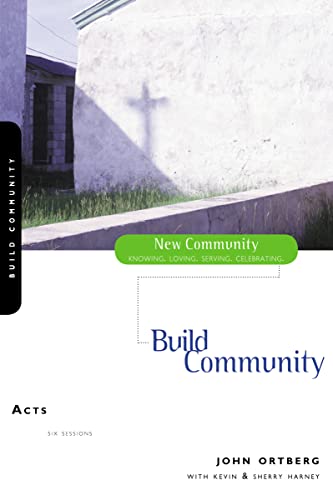 9780310227700: Acts: Build Community (New Community Bible Study Series)