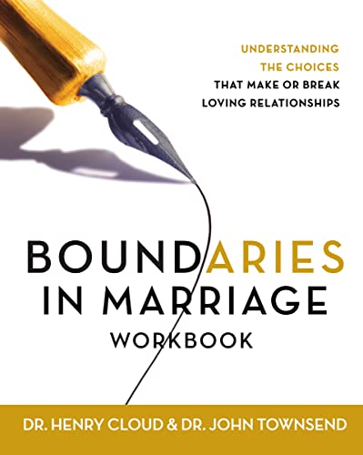 Beispielbild fr Boundaries in Marriage Workbook zum Verkauf von ThriftBooks-Dallas