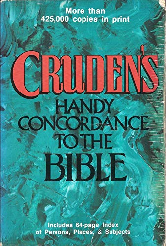 Beispielbild fr Cruden's Handy Concordance zum Verkauf von Wonder Book