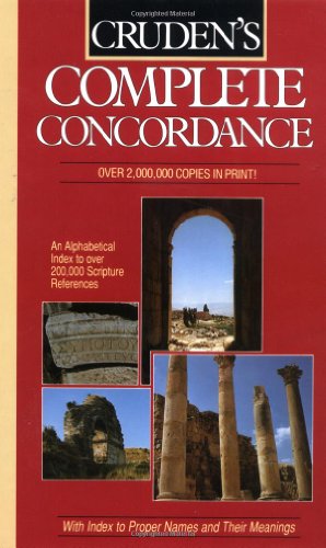 9780310229209: Cruden's Complete Concordance