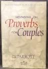 9780310232339: Meditations on Proverbs for Couples