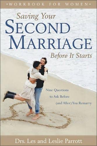 Stock image for Saving Your Second Marriage Before It Starts Workbook for Women : Nine Questions to Ask Before (and after) You Remarry for sale by Better World Books