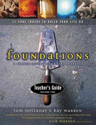 Beispielbild fr Foundations Teacher's Guide Volume 2 zum Verkauf von SecondSale