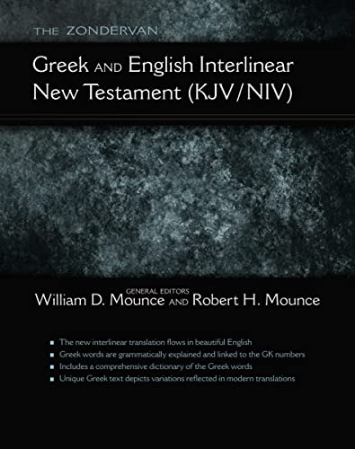 Imagen de archivo de The Zondervan Greek and English Interlinear New Testament (KJV/NIV) a la venta por SecondSale