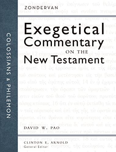Stock image for Colossians and Philemon (Zondervan Exegetical Commentary on the New Testament) for sale by Monster Bookshop