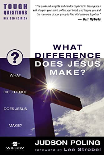 Beispielbild fr What Difference Does Jesus Make? (Tough Questions) zum Verkauf von Wonder Book