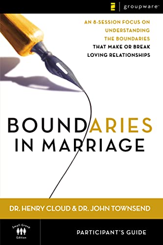 Beispielbild fr Boundaries in Marriage Participant's Guide zum Verkauf von Wonder Book