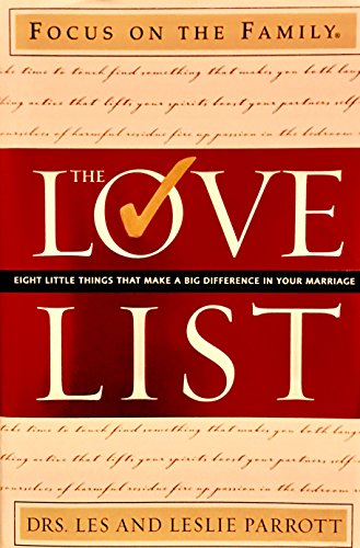 9780310248507: The Love List: Eight Little Things That Make a Big Difference in Your Marriage