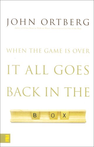 Stock image for When the Game Is Over, It All Goes Back in the Box for sale by SecondSale