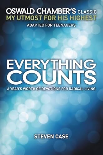 9780310254089: Everything Counts: A Year's Worth of Devotions on Radical Living: v. 8 (Invert S.)