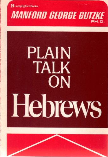 Beispielbild fr Plain Talk on Hebrews zum Verkauf von BooksRun