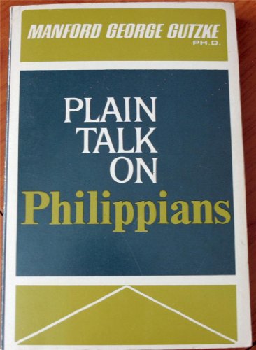 Beispielbild fr Plain Talk on Philippians zum Verkauf von Wonder Book