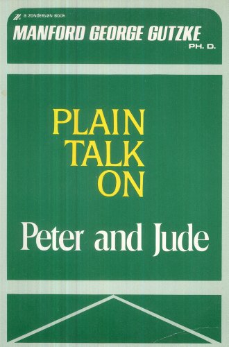 Beispielbild fr Plain talk on Peter and Jude zum Verkauf von Wonder Book