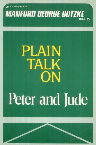 Imagen de archivo de Plain talk on Peter and Jude a la venta por Wonder Book