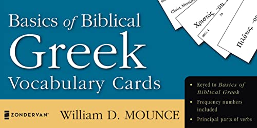 Beispielbild fr Basics of Biblical Greek: Vocabulary Cards (Zondervan Vocabulary Builder) zum Verkauf von medimops