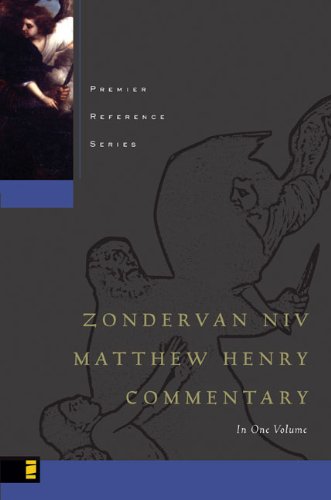 Beispielbild fr Zondervan NIV Matthew Henry Commentary zum Verkauf von Books From California
