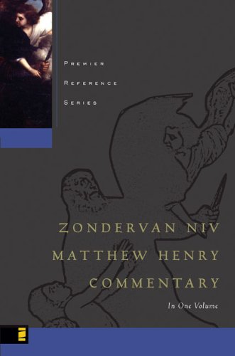 9780310260400: Zondervan NIV Matthew Henry Commentary: Based on the Broad Oak Edition (Premier)