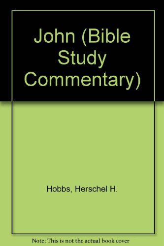 Beispielbild fr A Study Guide Commentary: John (Bible Study Commentary) zum Verkauf von Wonder Book