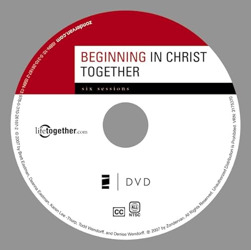 9780310261872: BEGINNING IN CHRIST TOGETHER DVD [Reino Unido]