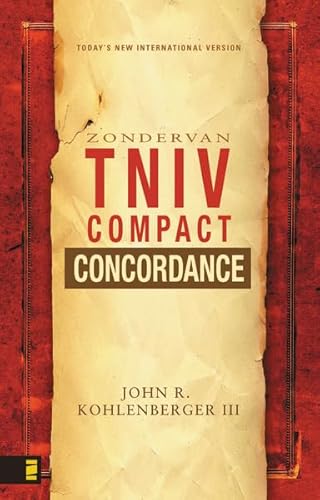 9780310265030: The Zondervan TNIV Compact Concordance