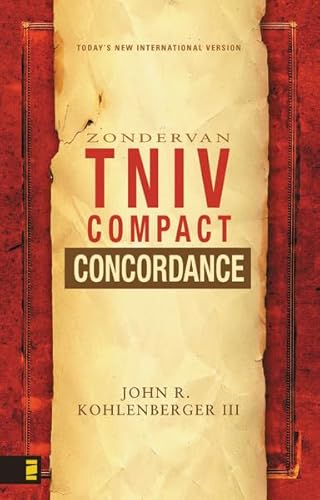 9780310265030: Zondervan TNIV Compact Concordance