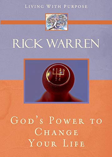 Imagen de archivo de God's Power to Change Your Life (Living with Purpose) a la venta por SecondSale