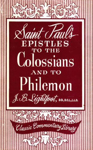 9780310276302: Saint Paul's Epistles to the Colossians and to Philemon