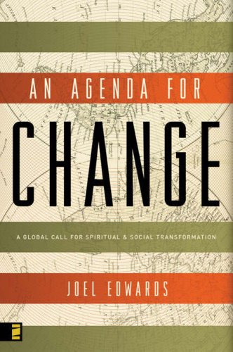 Beispielbild fr AGENDA FOR CHANGE AN: A Global Call for Spiritual and Social Transformation zum Verkauf von WorldofBooks