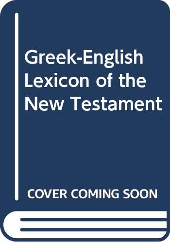 9780310311010: Greek-English Lexicon of the New Testament