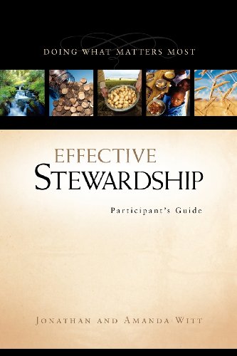 Stock image for Effective Stewardship : Doing What Matters Most for sale by Better World Books