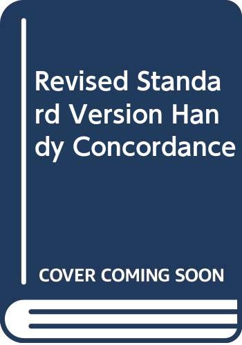 9780310323914: Revised Standard Version Handy Concordance
