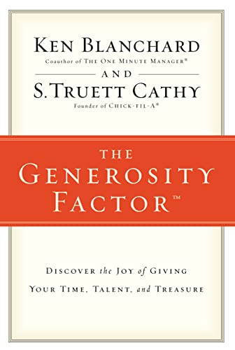 Beispielbild fr The Generosity Factor: Discover the Joy of Giving Your Time, Talent, and Treasure zum Verkauf von SecondSale