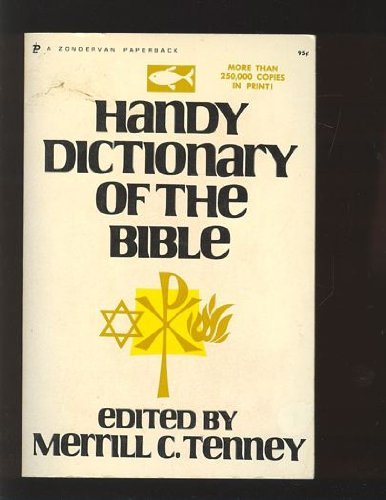 Imagen de archivo de Handy Dictionary of the Bible a la venta por Better World Books