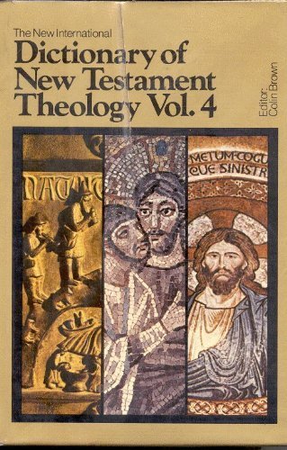 9780310332305: The New International Dictionary of New Testament Theology/Volume 4 Indexes