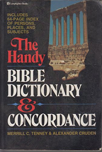 Beispielbild fr The Handy Bible Dictionary and Concordance zum Verkauf von Wonder Book