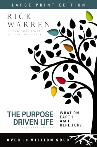 Beispielbild fr The Purpose Driven Life Large Print: What on Earth Am I Here For? zum Verkauf von Wonder Book