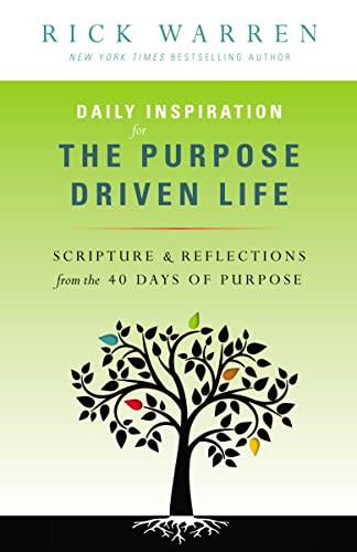 9780310337096: Daily Inspiration for the Purpose Driven Life: Scriptures and Reflections from the 40 Days of Purpose