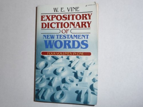 Stock image for Expository Dictionary of New Testament Words for sale by Half Price Books Inc.