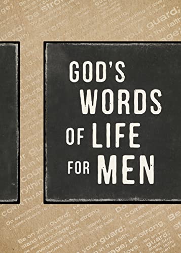 Beispielbild fr God's Words of Life for Men zum Verkauf von Better World Books