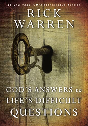 Stock image for God's Answers to Life's Difficult Questions (Living with Purpose) for sale by Wonder Book