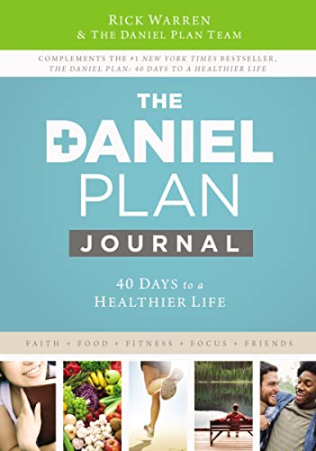 Stock image for Daniel Plan Journal: 40 Days to a Healthier Life (The Daniel Plan) for sale by Dream Books Co.