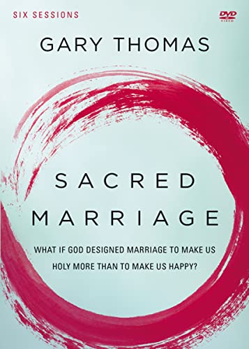 Stock image for Sacred Marriage Video Study: What If God Designed Marriage to Make Us Holy More Than to Make Us Happy? a Dvd Study for sale by Revaluation Books